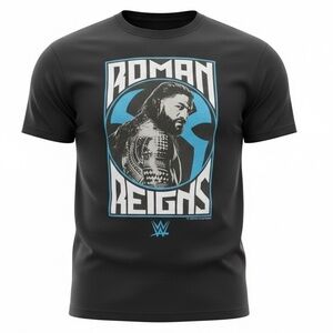 Roman Reigns WWE Boys Graphic Tshirt Size 8 Kids Wrestling
